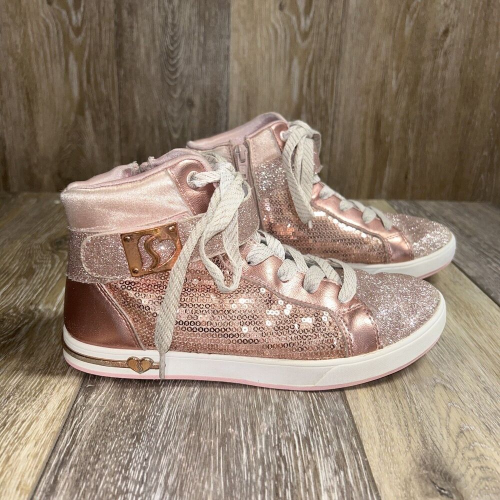 Skechers Shoutouts Steal The Runway Pink Youth US Size 3.5 Shoes RSGD 310612L